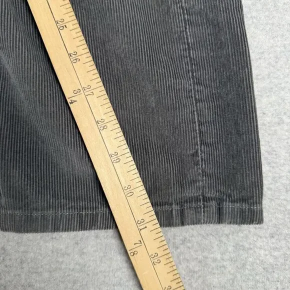 Patagonia‎ Corduroy Pants Men's 32x30 Gray Straight Fit Ironclad Worn Wear